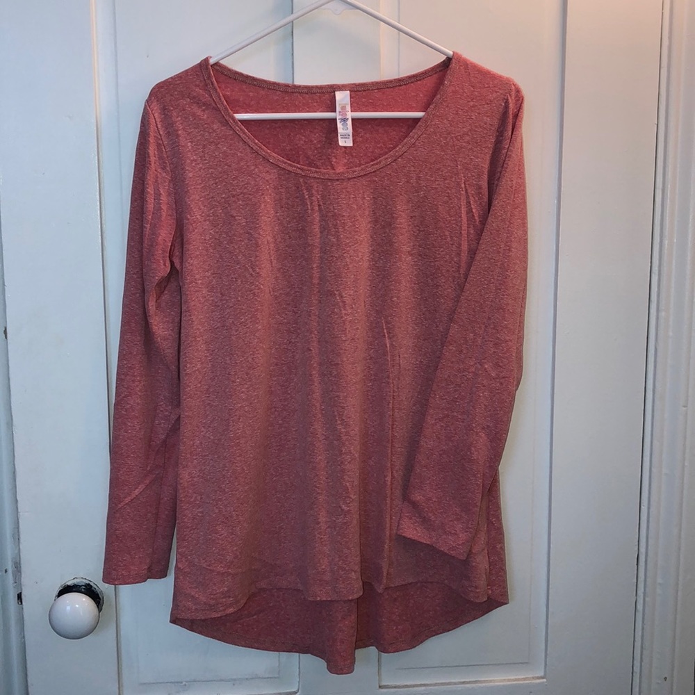 Lularoe Scoop Waist Long Sleeve Top